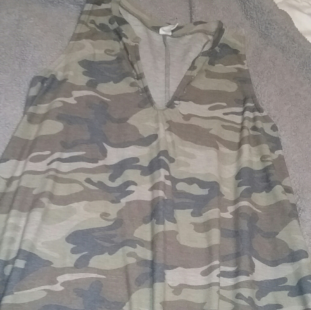 Camo tunic